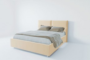 Кровать Корсика с ПМ 800 (экокожа бежевая) в Александровском - alexsandrovskoe.ok-mebel.com | фото 2