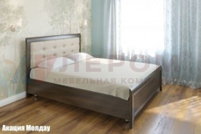 Кровать КР-2034 с мягким изголовьем в Александровском - alexsandrovskoe.ok-mebel.com | фото 3
