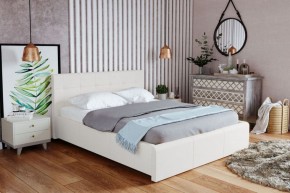 Кровать Лаура с латами Nice White 1600x2000 в Александровском - alexsandrovskoe.ok-mebel.com | фото