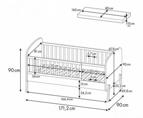 Кровать Mirum 2010 в Александровском - alexsandrovskoe.ok-mebel.com | фото 13