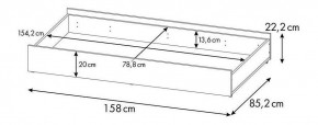 Кровать Mirum 2010 в Александровском - alexsandrovskoe.ok-mebel.com | фото 8