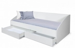 Кровать одинарная "Фея - 3" симметричная New (2000Х900) белая в Александровском - alexsandrovskoe.ok-mebel.com | фото 2