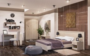 Кровать полутораспальная KANN KBW 2012.1 в Александровском - alexsandrovskoe.ok-mebel.com | фото