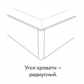 Кровать "Бьянко" БЕЗ основания 1600х2000 в Александровском - alexsandrovskoe.ok-mebel.com | фото 3