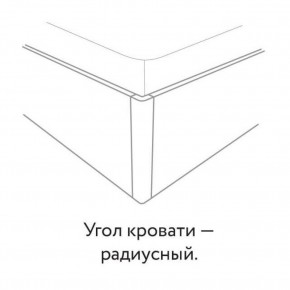 Кровать "Сандра" БЕЗ основания 1400х2000 в Александровском - alexsandrovskoe.ok-mebel.com | фото 3