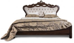 Кровать с мягким изголовьем Афина 1800 (караваджо) ламели в Александровском - alexsandrovskoe.ok-mebel.com | фото