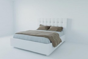 Кровать Венеция без основания 800 (экокожа белая) в Александровском - alexsandrovskoe.ok-mebel.com | фото
