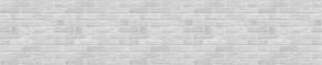 Кухонный фартук 610х3000х1,5 (композит) КМ Кирпич серый в Александровском - alexsandrovskoe.ok-mebel.com | фото 1