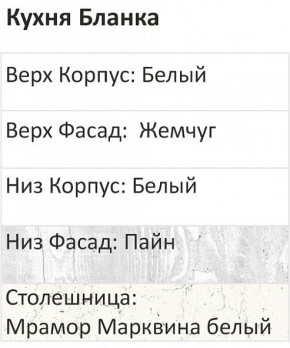 Кухонный гарнитур Бланка 2000 (Стол. 38мм) в Александровском - alexsandrovskoe.ok-mebel.com | фото 3