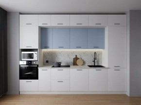 Кухонный гарнитур Капри 3400 (Стол. 38мм) в Александровском - alexsandrovskoe.ok-mebel.com | фото