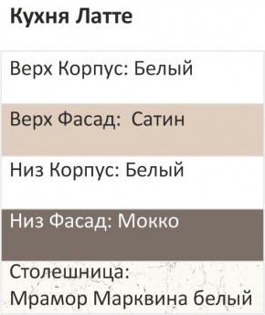 Кухонный гарнитур Латте 1000 (Стол. 26мм) в Александровском - alexsandrovskoe.ok-mebel.com | фото 3