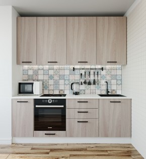 Кухонный гарнитур Шимо 2200 (Стол. 26мм) в Александровском - alexsandrovskoe.ok-mebel.com | фото