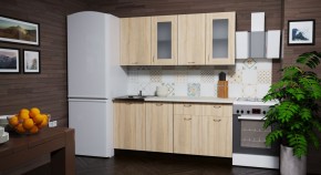 Кухня Симона Демо 1700 (Венга/Дуб Сонома) в Александровском - alexsandrovskoe.ok-mebel.com | фото 6