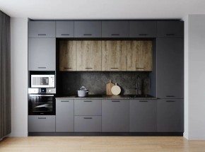 Кухонный гарнитур Умбра 3400 (Стол. 26мм) в Александровском - alexsandrovskoe.ok-mebel.com | фото