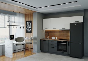 Кухонный гарнитур Вегас 2550 (Стол. 38мм) в Александровском - alexsandrovskoe.ok-mebel.com | фото