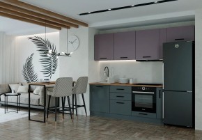 Кухонный гарнитур Виола 2550 (Стол. 26мм) в Александровском - alexsandrovskoe.ok-mebel.com | фото