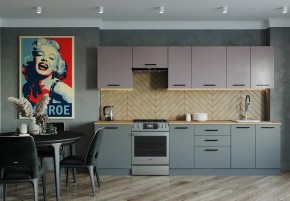 Кухонный гарнитур Виола 3000 (Стол. 38мм) в Александровском - alexsandrovskoe.ok-mebel.com | фото