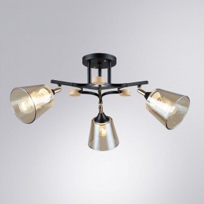 Люстра на штанге Arte Lamp Glassy A5078PL-3BK в Александровском - alexsandrovskoe.ok-mebel.com | фото 2