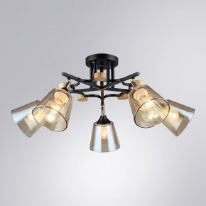 Люстра на штанге Arte Lamp Glassy A5078PL-5BK в Александровском - alexsandrovskoe.ok-mebel.com | фото 2