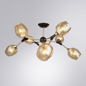 Люстра на штанге Arte Lamp Seppia A4211PL-8BK в Александровском - alexsandrovskoe.ok-mebel.com | фото 2