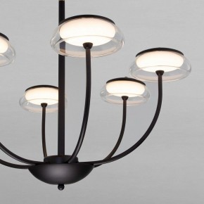 Люстра на штанге Eurosvet Fungo 50388 LED черный в Александровском - alexsandrovskoe.ok-mebel.com | фото 5