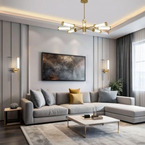 Люстра на штанге Eurosvet Stark 50386 LED латунь в Александровском - alexsandrovskoe.ok-mebel.com | фото 3