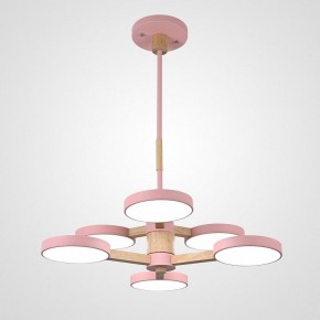 Люстра на штанге Imperiumloft TURNA Pink TURNA-DBL01 в Александровском - alexsandrovskoe.ok-mebel.com | фото