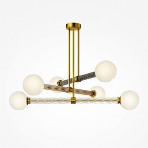 Люстра на штанге Maytoni Teatro MOD287PL-06BS в Александровском - alexsandrovskoe.ok-mebel.com | фото 2