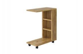 МАЛЬТА Столик прикроватный (дуб крафт золотой) в Александровском - alexsandrovskoe.ok-mebel.com | фото