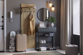 МЕБЕЛЬСОН К1 Прихожая (графит) в Александровском - alexsandrovskoe.ok-mebel.com | фото