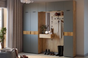 МЕБЕЛЬСОН К12 Прихожая (графит) в Александровском - alexsandrovskoe.ok-mebel.com | фото