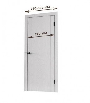 Межкомнатная дверь Bolivar Роялвуд белый (комплект) 700 в Александровском - alexsandrovskoe.ok-mebel.com | фото
