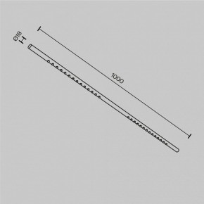 Модульный светильник Maytoni Points C101CL-L1000-24W3-6K-BS в Александровском - alexsandrovskoe.ok-mebel.com | фото 6