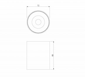 Накладной светильник Elektrostandard Primo 25116/LED в Александровском - alexsandrovskoe.ok-mebel.com | фото 3