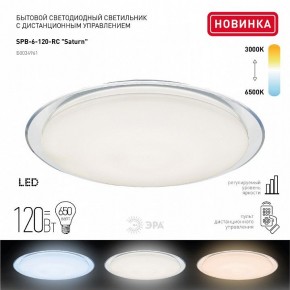Накладной светильник Эра Классик SPB-6-120-RC Saturn (С) в Александровском - alexsandrovskoe.ok-mebel.com | фото 3