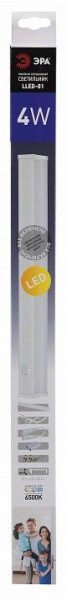 Накладной светильник Эра  LLED-01-04W-6500-W в Александровском - alexsandrovskoe.ok-mebel.com | фото 4