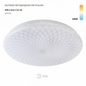 Накладной светильник Эра Slim SPB-6 Slim 3 24-6K в Александровском - alexsandrovskoe.ok-mebel.com | фото 2