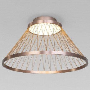 Накладной светильник Eurosvet Cesta 40019/1 LED коричневый в Александровском - alexsandrovskoe.ok-mebel.com | фото