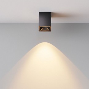 Накладной светильник Maytoni Alfa LED C065CL-8W2.7K-SQ-B в Александровском - alexsandrovskoe.ok-mebel.com | фото 4