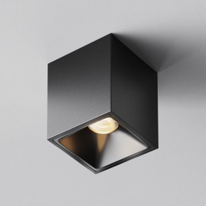 Накладной светильник Maytoni Alfa LED C065CL-8W3K-SQ-B в Александровском - alexsandrovskoe.ok-mebel.com | фото 4