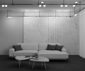 Накладной светильник Maytoni Luna TR149-1-5W4K-B в Александровском - alexsandrovskoe.ok-mebel.com | фото 4