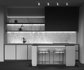 Накладной светильник Maytoni Orlo C085CL-9W4K-W в Александровском - alexsandrovskoe.ok-mebel.com | фото 4
