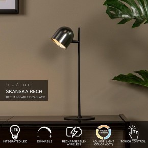Настольная лампа декоративная Lucide Skanska Rech 3649/03/15 в Александровском - alexsandrovskoe.ok-mebel.com | фото 4