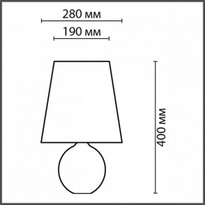 Настольная лампа декоративная Lumion Avalona 8119/1Т в Александровском - alexsandrovskoe.ok-mebel.com | фото 4