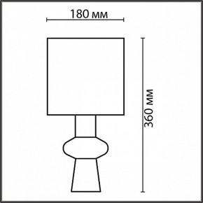 Настольная лампа декоративная Lumion Segi 8129/1Т в Александровском - alexsandrovskoe.ok-mebel.com | фото 4