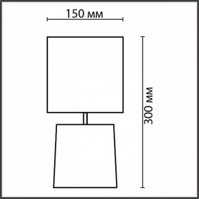 Настольная лампа декоративная Lumion Tanita 8158/1Т в Александровском - alexsandrovskoe.ok-mebel.com | фото 4