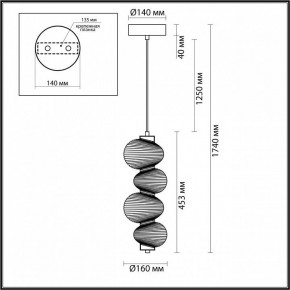Настольная лампа декоративная Odeon Light Bruco 5096/17L в Александровском - alexsandrovskoe.ok-mebel.com | фото 5