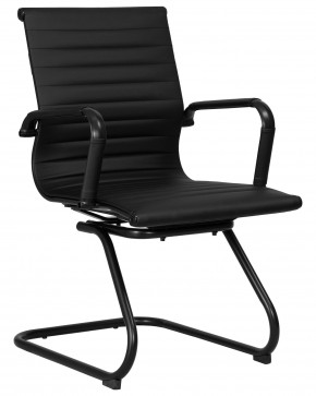 Офисное кресло для посетителей DOBRIN CODY BLACK, чёрный в Александровском - alexsandrovskoe.ok-mebel.com | фото