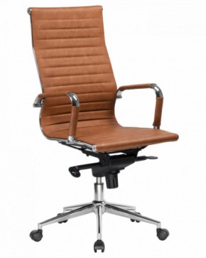 Офисное кресло для руководителей DOBRIN CLARK LMR-101F светло-коричневый №321 в Александровском - alexsandrovskoe.ok-mebel.com | фото 2