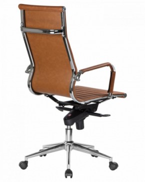 Офисное кресло для руководителей DOBRIN CLARK LMR-101F светло-коричневый №321 в Александровском - alexsandrovskoe.ok-mebel.com | фото 4